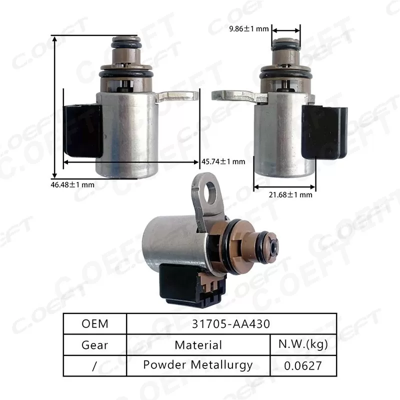For Japanese Infiniti Transmission Solenoid Valve 260130030 RE5R05A