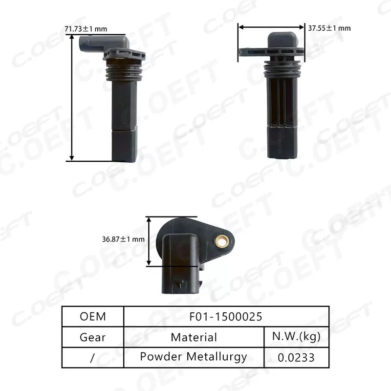 For Jetour X70/X90 Original Transmission Speed Sensor F01-1500025