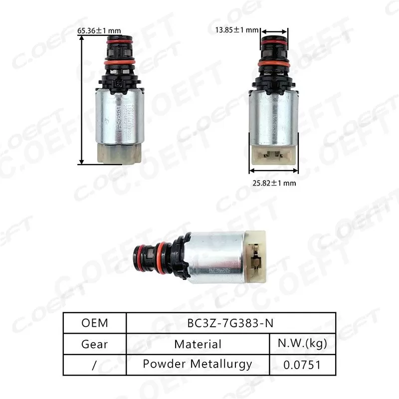 For Ford and Buick Transmission Solenoid valve BC3Z-7G383-N