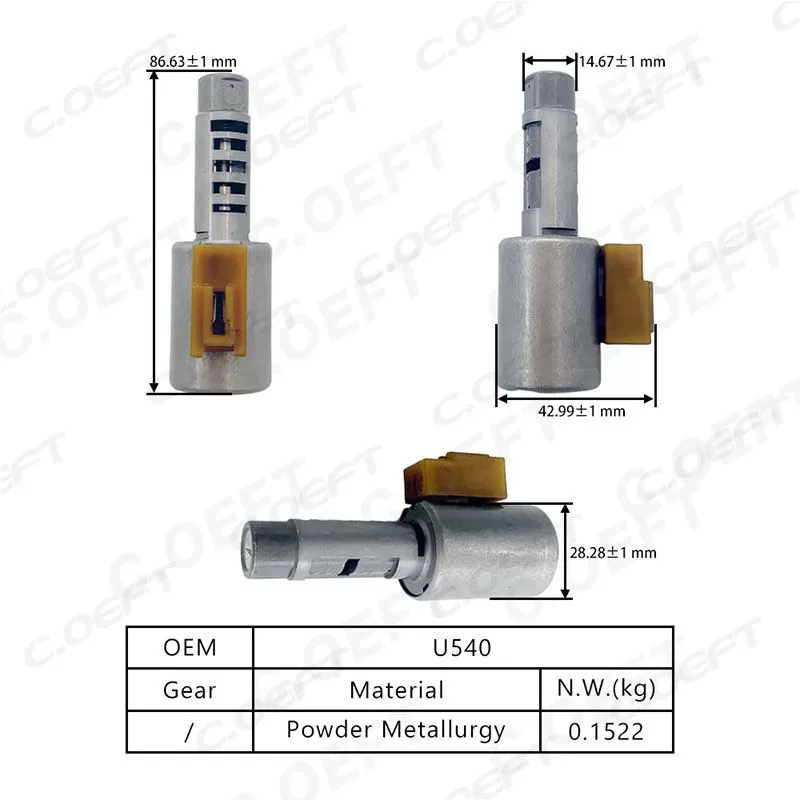 For Toyota Vios Transmission Solenoid Valve U540