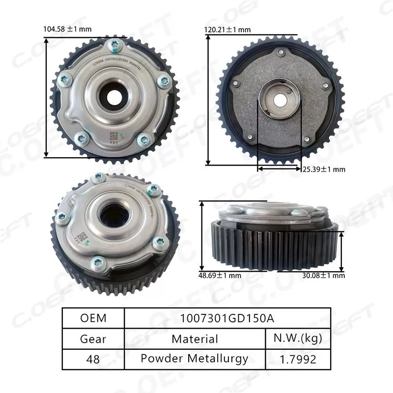 For JAC M4 2.0 VVT Timing Gear 1007301GD150A F-347888.01