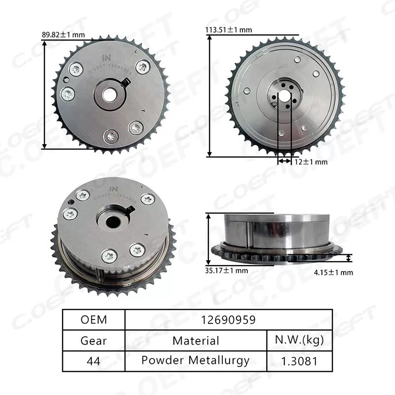For Imported Cadillac 3.0 VVT Timing Gear(Intake)L 12690959 12666666