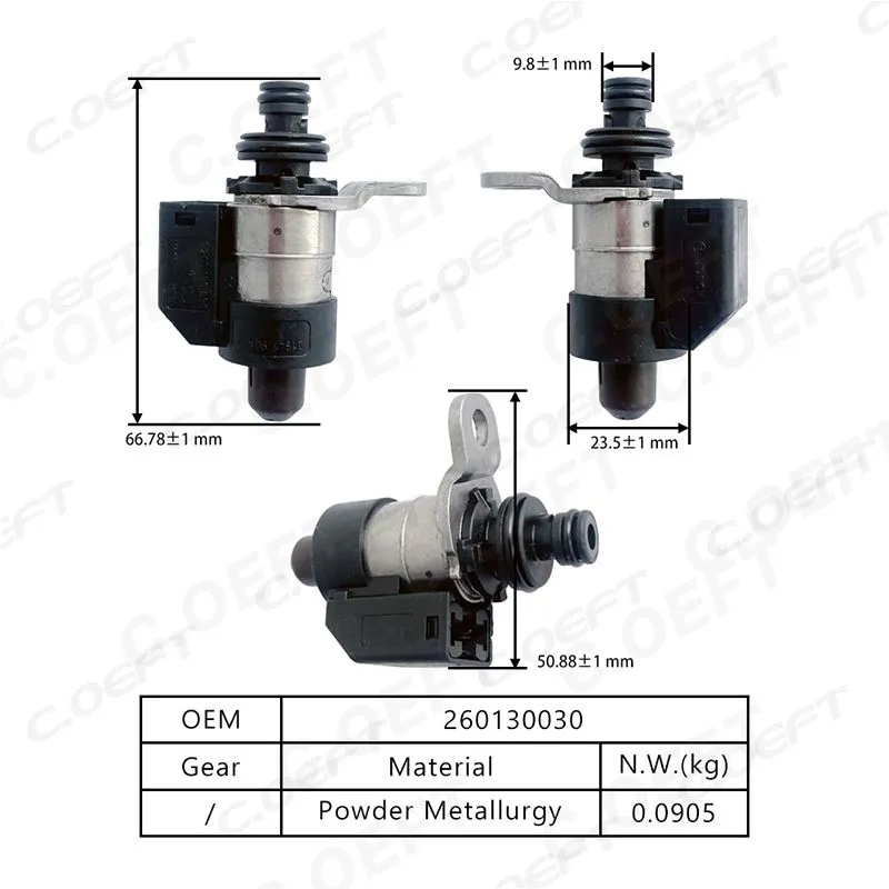 For Japanese Infiniti Transmission Solenoid Valve 260130030 RE5R05A