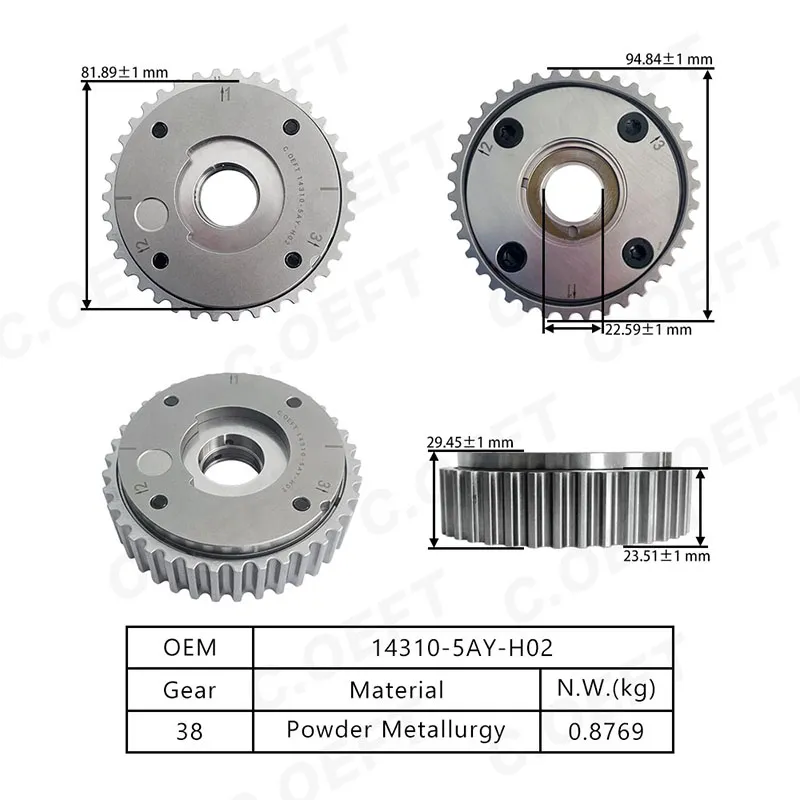 Para engrenagem de sincronização Honda Lingpai VVT (entrada) 14310-5AY-H02
